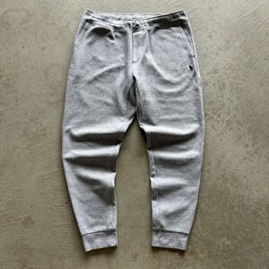 Polo Ralph Lauren Sweatpants Adult Size Large Gray Joggers Pony Logo Pockets